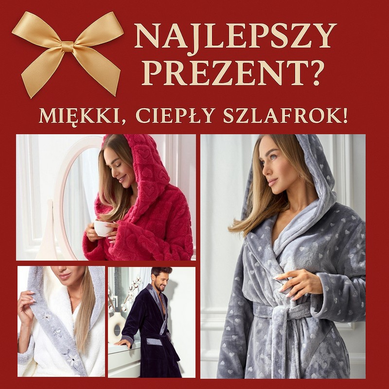 szlafroki damskie i męskie