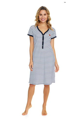 5232 Koszula Nocna ciążowa i do karmienia Doctor Nap - marine