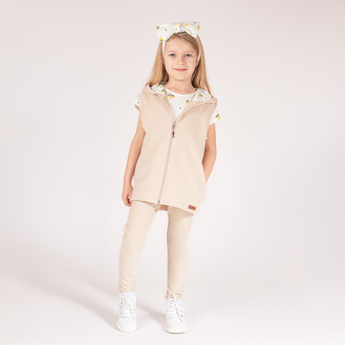 212281 Legginsy dresowe "Tola" Nicol - beżowy