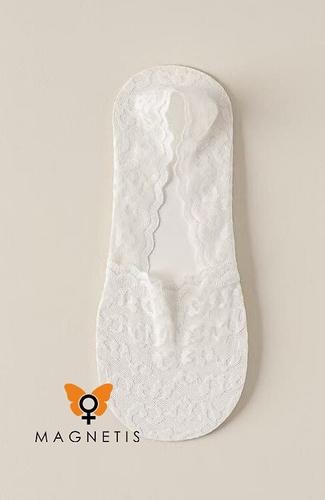 GC241132 Baleriny Damskie Magnetis -biały