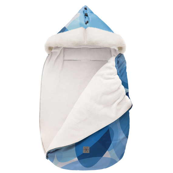 Winter Śpiworek do fotelika Pinokio - niebieski