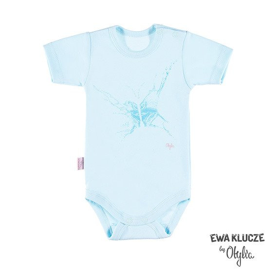 Body niemowlęce  "LITTLE CHAMPION" dla dziewczynki Ewa Klucze grafit