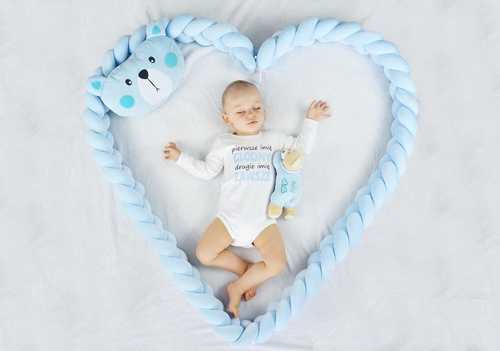 551219125 Body z długim rękawem "pierwsze imię GŁODNY, drugie imię ZAWSZE" Oscar Kids