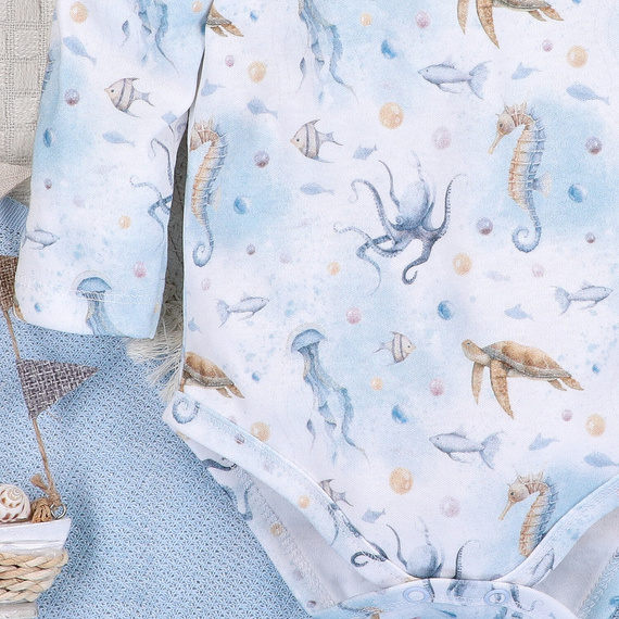 ABN-5445 Sea Of Joy Body z bawełny organicznej Nini – bawełna organiczna, długi rękaw