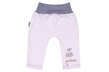Spodenki bawełniane "LITTLE PRINCESS" Terjan biały