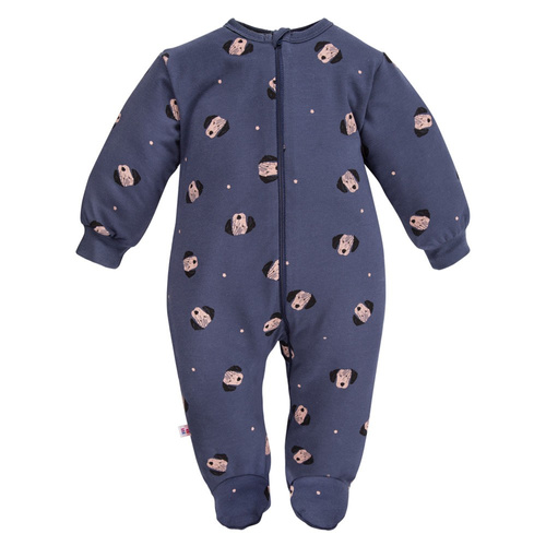 Puppy Playtime Pajac niemowlęcy Eevi - granatowy