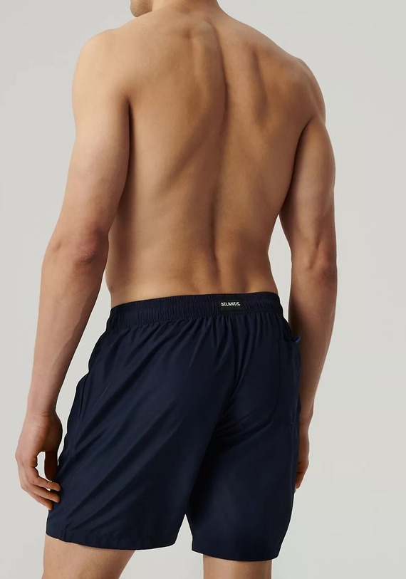 KMB-223 Kąpielówki męskie Atlantic- granatowy