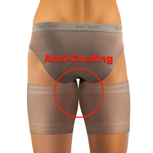 Samonośne opaski udowe męskie Sesto Senso beżowy