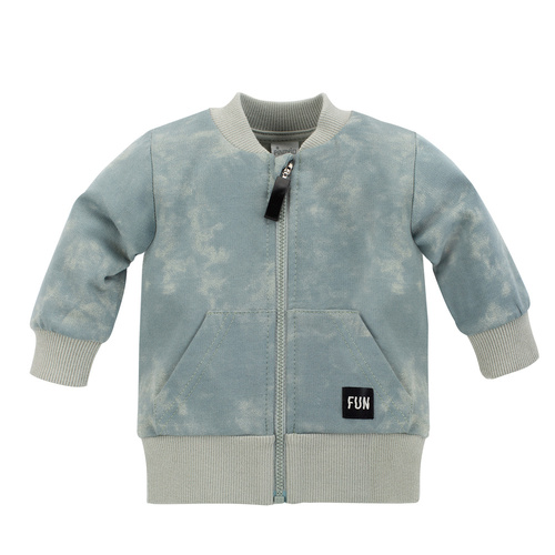 Fun Time Bluza rozpinana Pinokio - mięta druk