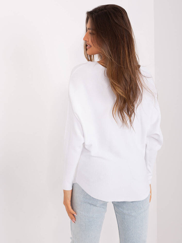 PM-SW-PM-3588.00X Sweter damski Paris - biały