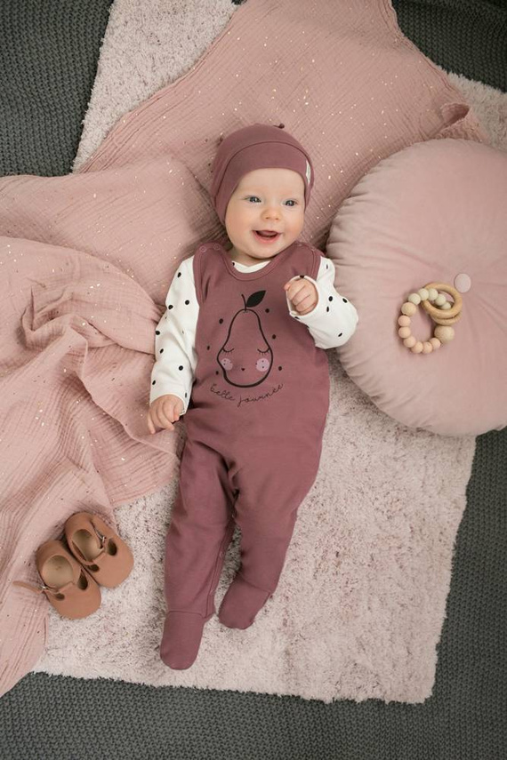 Tres Bien Czapka dla dziewczynki Pinokio - róż ciemny