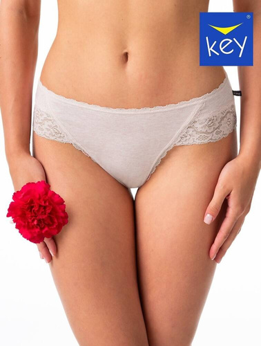 LPC 261 A'2 Figi damskie 2-pak Key szary różowy