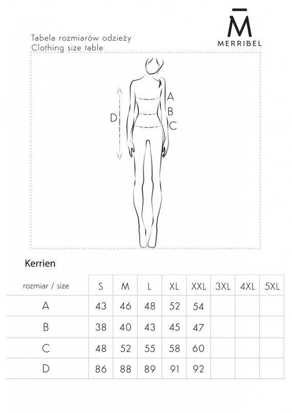 Kerrien 85493 Sukienka damska Merribel - carmel 