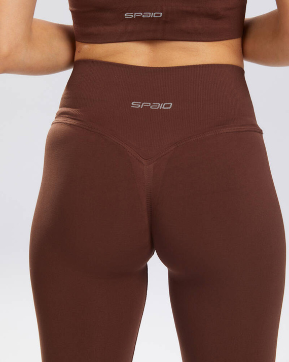 Flex legginsy damskie Spaio coffee