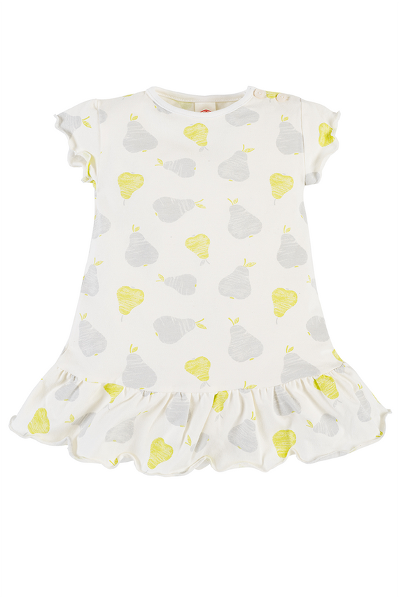 40231S "Sweet Pears" Sukienka z falbanką Makoma