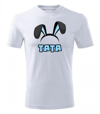 "Tata Wielkanoc" koszulka męska Moocha biały