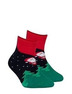 W44.155 Skarpety Świąteczne Dziecięce Wola 840 navy