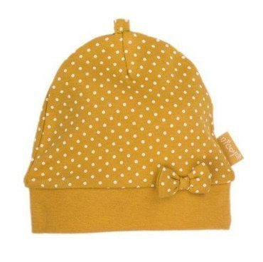 176054 Czapeczka niemowlęca "Michalina" Nicol - musztardowy