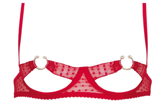 Afrodita komplet damski Anais - czerwony