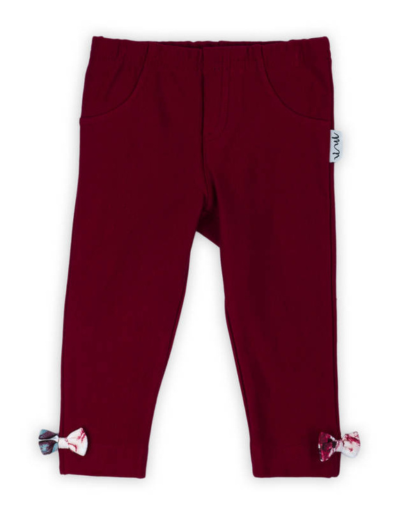 180280 Legginsy "Kate" Nicol - bordo