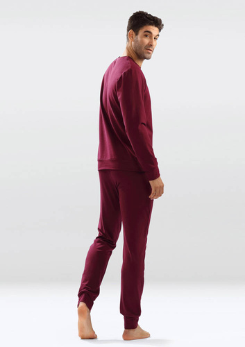 Justin Komplet Męski Dkaren bordo