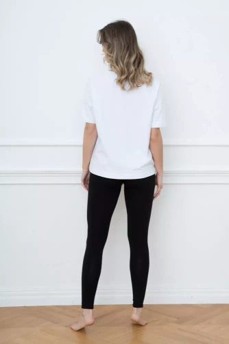 Alta Bluzka z krótkim rękawem Italian Fashion - biały