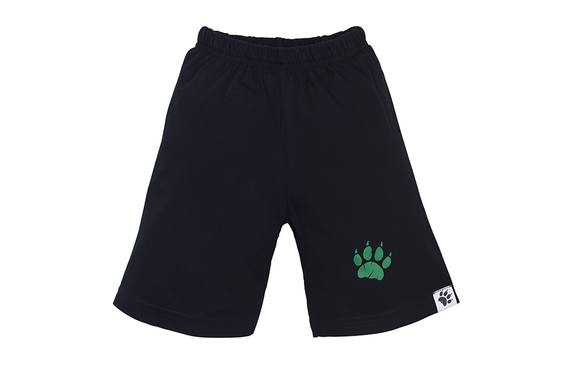 Spodenki krótkie "WILD WORLD" Makoma czarny 