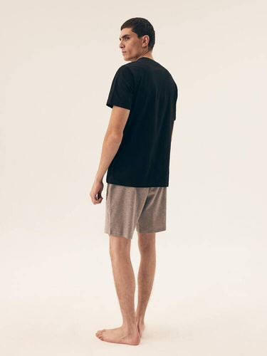 42634 Dare Piżama Męska Premium Henderson - czarny