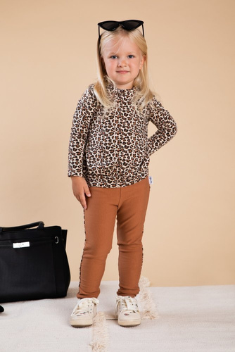 171275 Legginsy "Mia" Nicol - brązowy