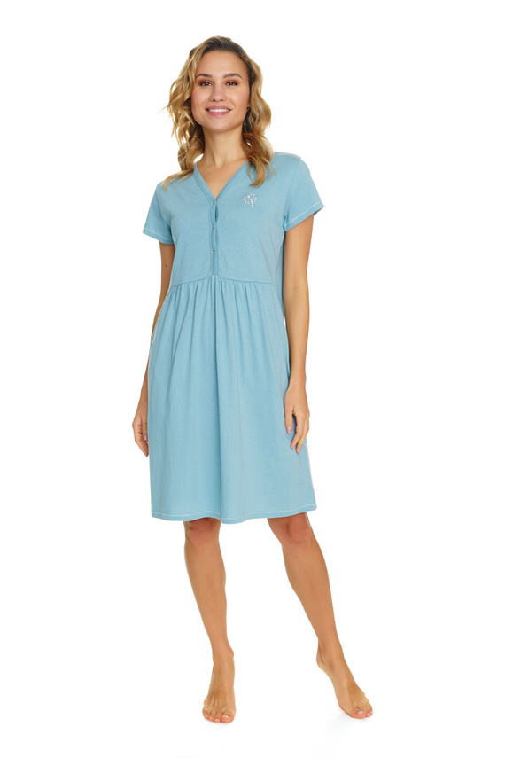 5336 Koszula Nocna do karmienia Doctor Nap - ice blue