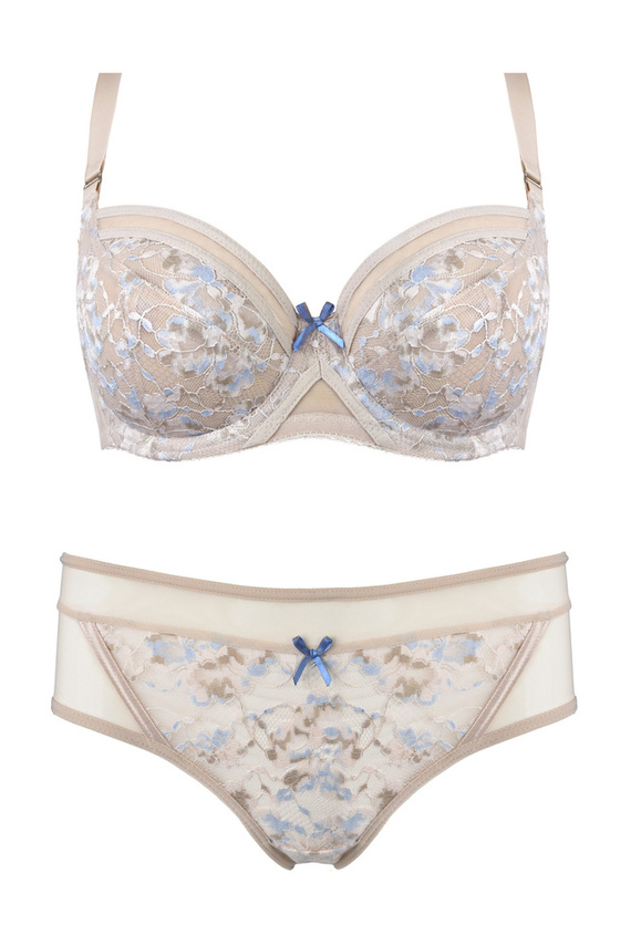 19107 Sky Biustonosz soft Mediolano beżowy