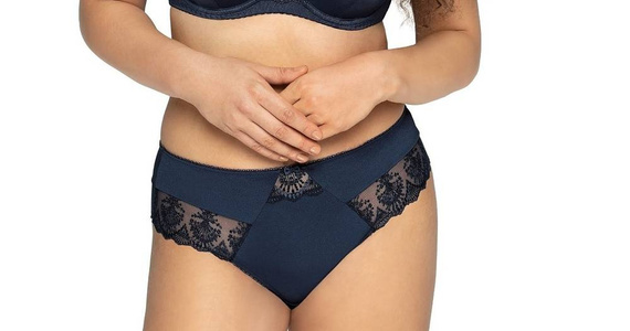 1922 Miękki Biustonosz MAXI Ava czarny