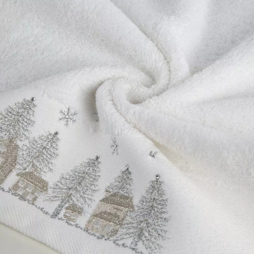 Joy 2 ręcznik świąteczny choinka Eurofirany biały