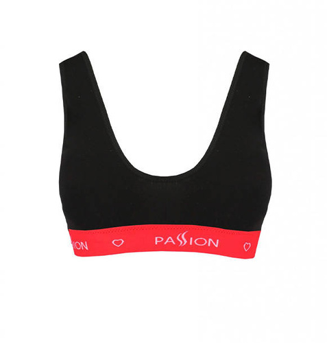 PS003 Top Biustonosz miękki Passion czarny 