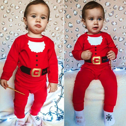 Strój Mikołaja dla niemowlaka Moocha 