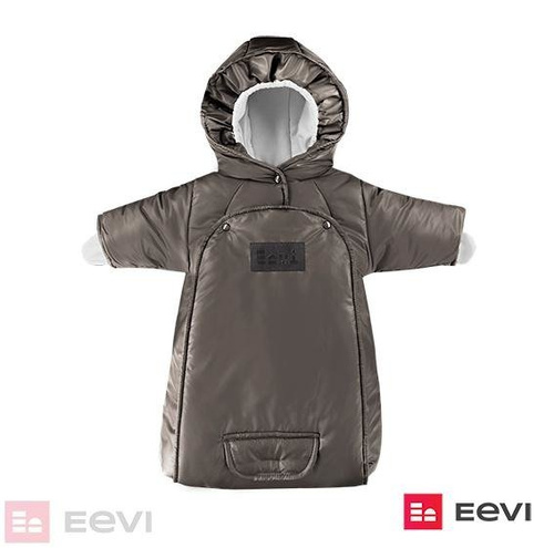 Kombinezon ocieplany "EEVI" Ewa Klucze- biały