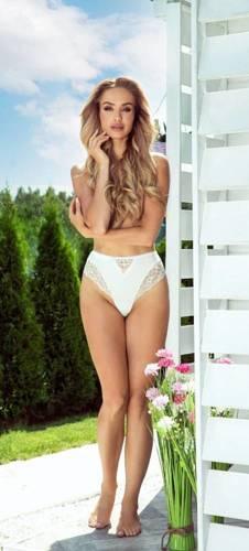 Virgilia  figi damskie Eldar -biały