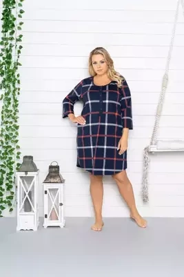 Izera koszula damska i do karmienia 3/4 rękaw Italian Fashion - druk