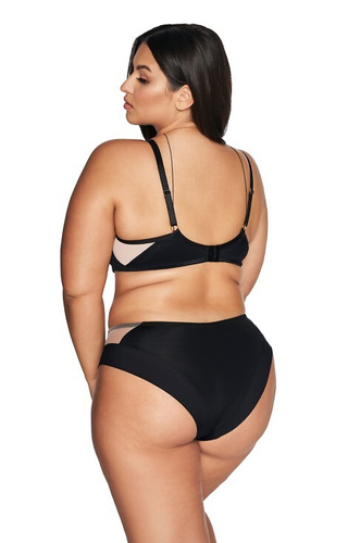 2135 Biustonosz semi-soft półusztywniany Ava - czarny