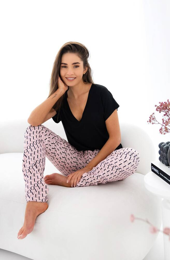 Ambar Piżama damska Sensis - czarny