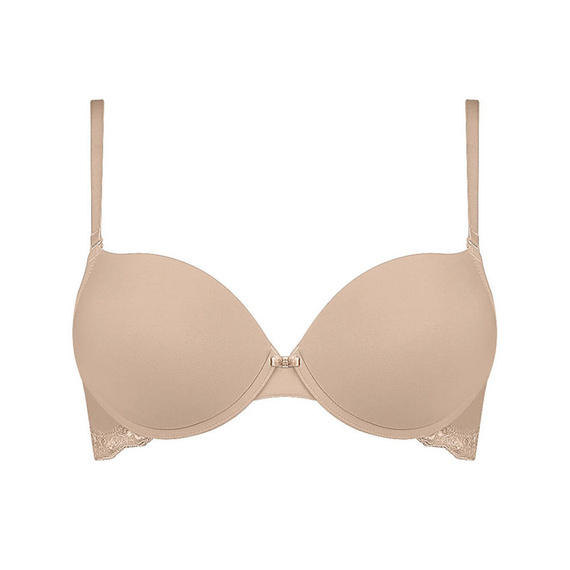 Lovely Micro WHUM Biustonosz push up Triumph beżowy