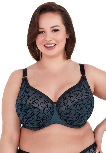 BS 1213  Adaline Maxi Biustonosz póusztywniany (semi soft)Gaia-turkusowy