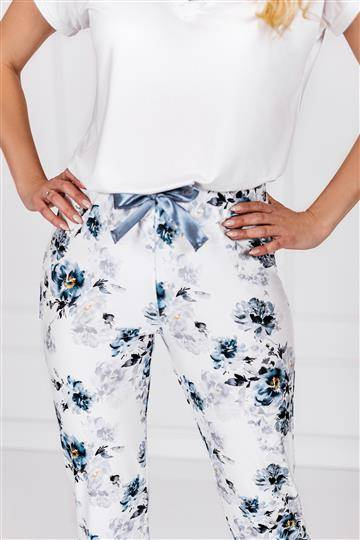 Lucy piżama damska Momenti Per Me white