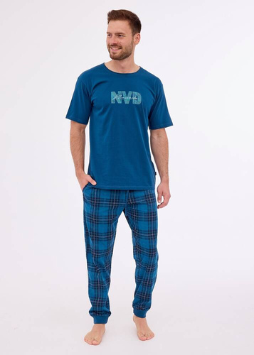 462/270 Nevada Piżama męska Cornette morski