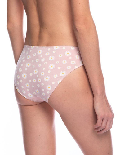 L-1557 BI A'2 Figi Damskie Lama- różowy niebieski