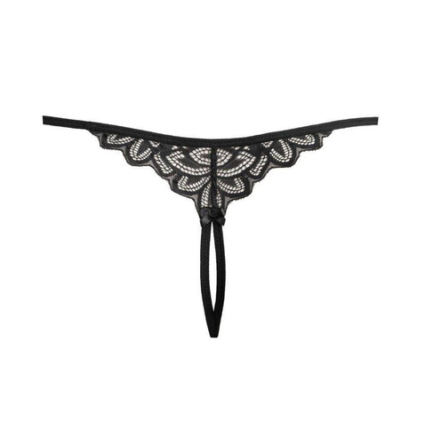 3107 Ossa Stringi z otwartym krokiem Teyli - czarny