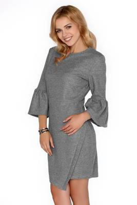 Lorrainnea Grey FZ1740 Sukienka damska Merribel