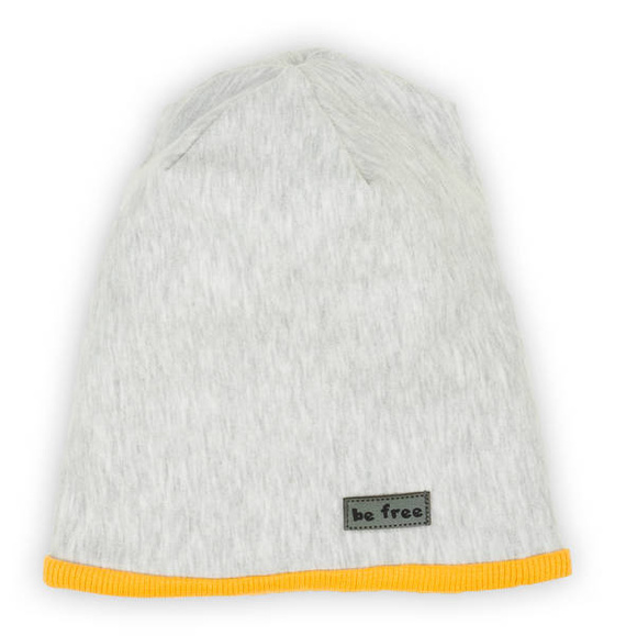 186269 Czapeczka dziecięca "Tukan" Nicol - szary