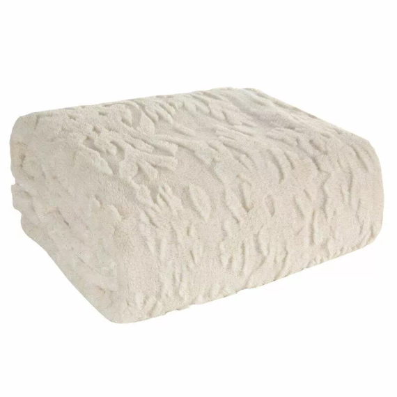 Blink 2 Koc świąteczny Eurofirany kremowy złoty