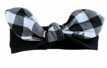 163366 Opaska niemowlęca "Bunny Kratka" Nicol